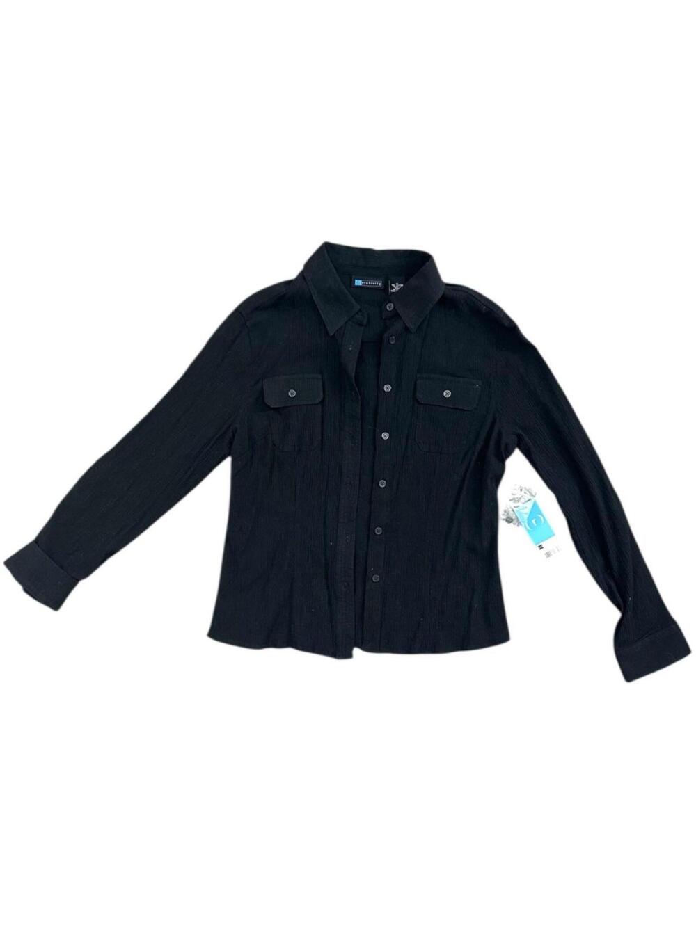 Relativity Utility Long Sleeve Button Down NWT